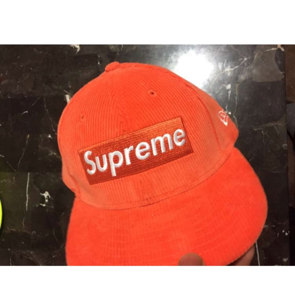 Supreme Corduroy Low Profile Fitted 7 3/8